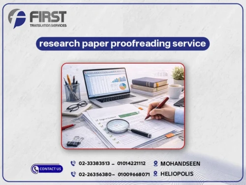 Research Paper Proofreading Service