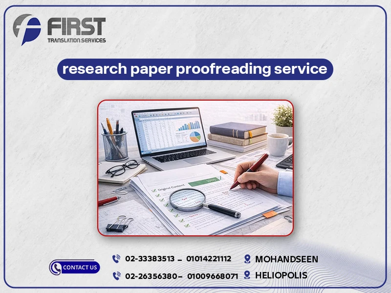 Research Paper Proofreading Service